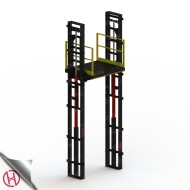 Two Column Freight Elevator